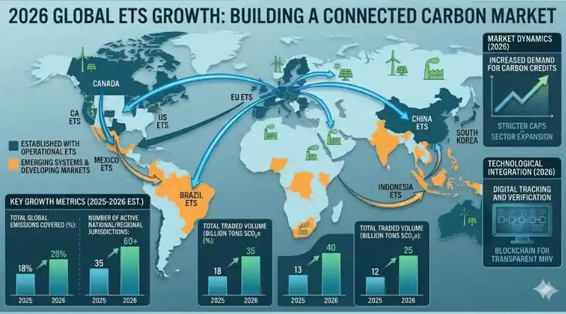 Illustration of The Carbon Border Wall: India’s...