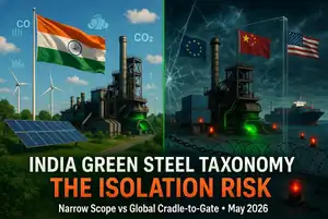 Illustration of India Green Steel Taxonomy: The...