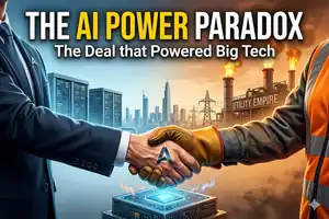 Illustration of The AI Power Paradox: Big Tech’...