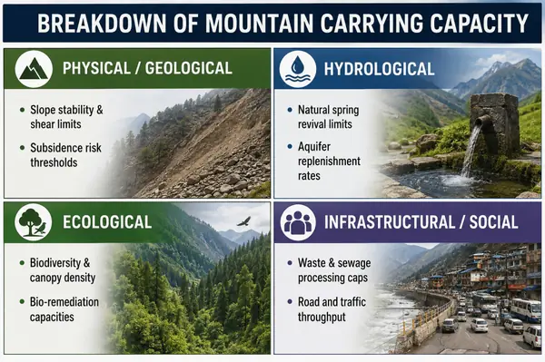 Carrying Capacity Must Be the Non-Negotiable Principle for Himalayan Development: Moving Beyond Dust-Gathering Reports to Hard Ground Action