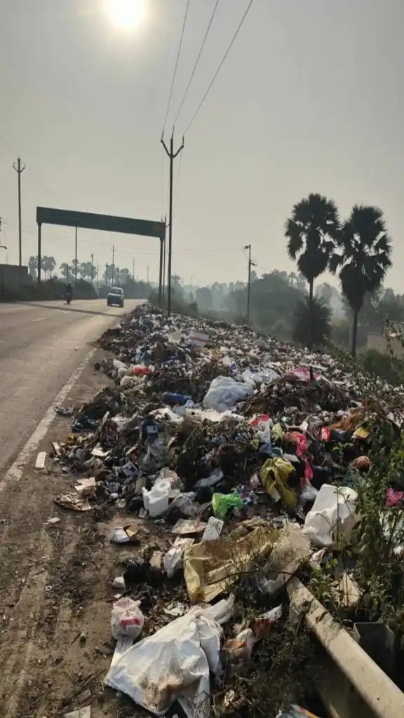 The Great Plastic Illusion: Why India’s Circular Economy is Burning on the Roadside, Dumped in the Soil and Floating in Water - Graphic Illustration 2