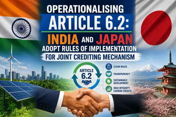 Read more about: Operationalising Article 6.2: India and Japan Adopt Rules of Implementation for Joint Crediting Mechanism