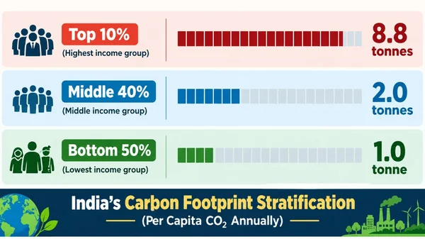 The Carbon Chasm: Why India’s Low Per-Capita Average Masks a Deepening Climate Inequality