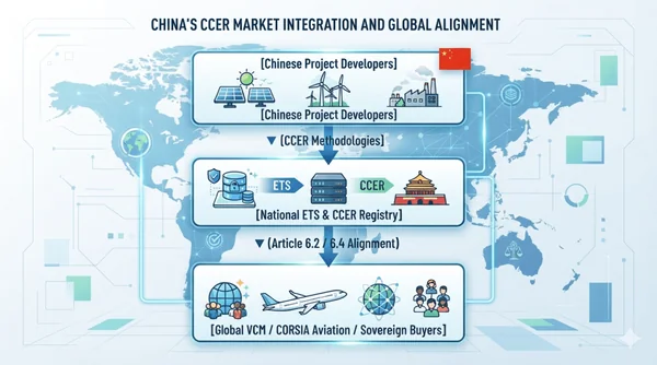 The Carbon Divide: How China is Exporting its Climate Ambition While India Builds a Sovereign Moat - Graphic Illustration 1