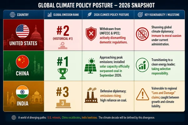 The CBDR Boomerang: How India’s Climate Diplomacy Left It Vulnerable to Nepal’s Compensation Demands - Graphic Illustration 1