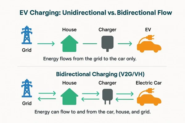 The Rolling Power Plants: Why Bidirectional Charging is the Missing Link in India’s EV Revolution - Graphic Illustration 3