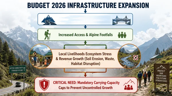 Carrying Capacity Must Be the Non-Negotiable Principle for Himalayan Development: Moving Beyond Dust-Gathering Reports to Hard Ground Action - Graphic Illustration 1