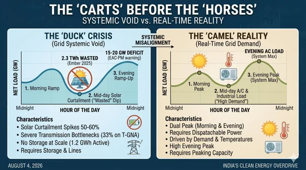 The Cart Before the Horse: India’s Clean Energy Overdrive and the Systemic Void - Graphic Illustration 1