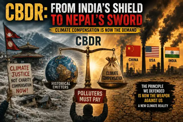 The CBDR Boomerang: How India’s Climate Diplomacy Left It Vulnerable to Nepal’s Compensation Demands