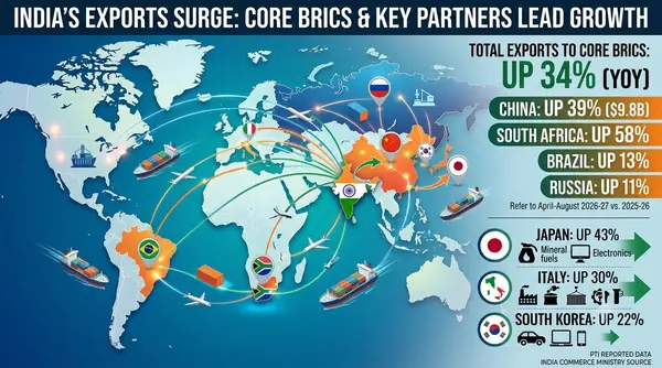 The Core BRICS Asymmetry: Mapping the Energy, Agriculture, and Trade Imbalances of the Founding Five - Graphic Illustration 1