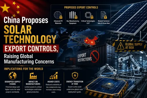 The Great Solar Wall: China’s New Export Controls and India’s Path to Energy Sovereignty
