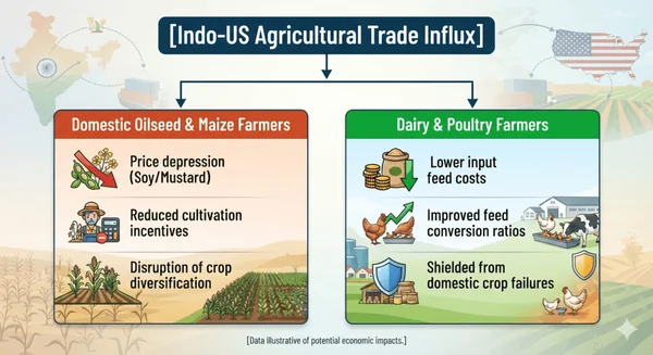 Read more about: The Backdoor Liberalisation: How the Indo-US DDGS and Soybean Oil Trade is Quietly Reshaping Indian Agriculture